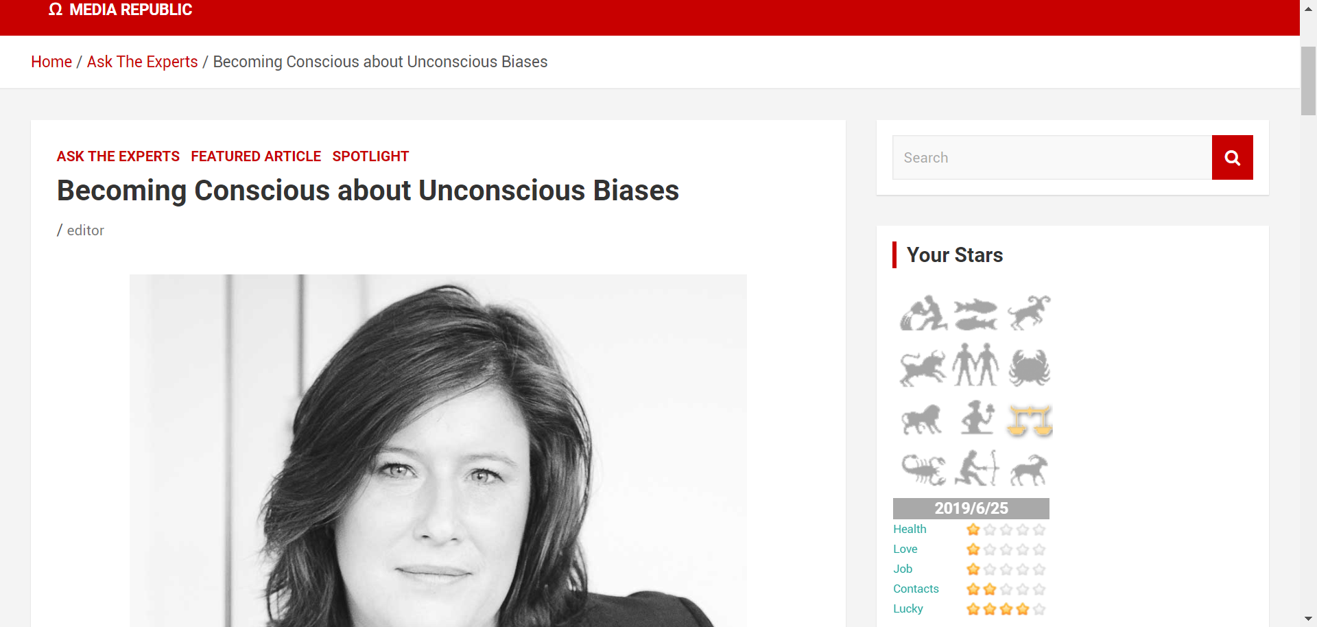 Kieran talks about unconscious bias in the hiring process