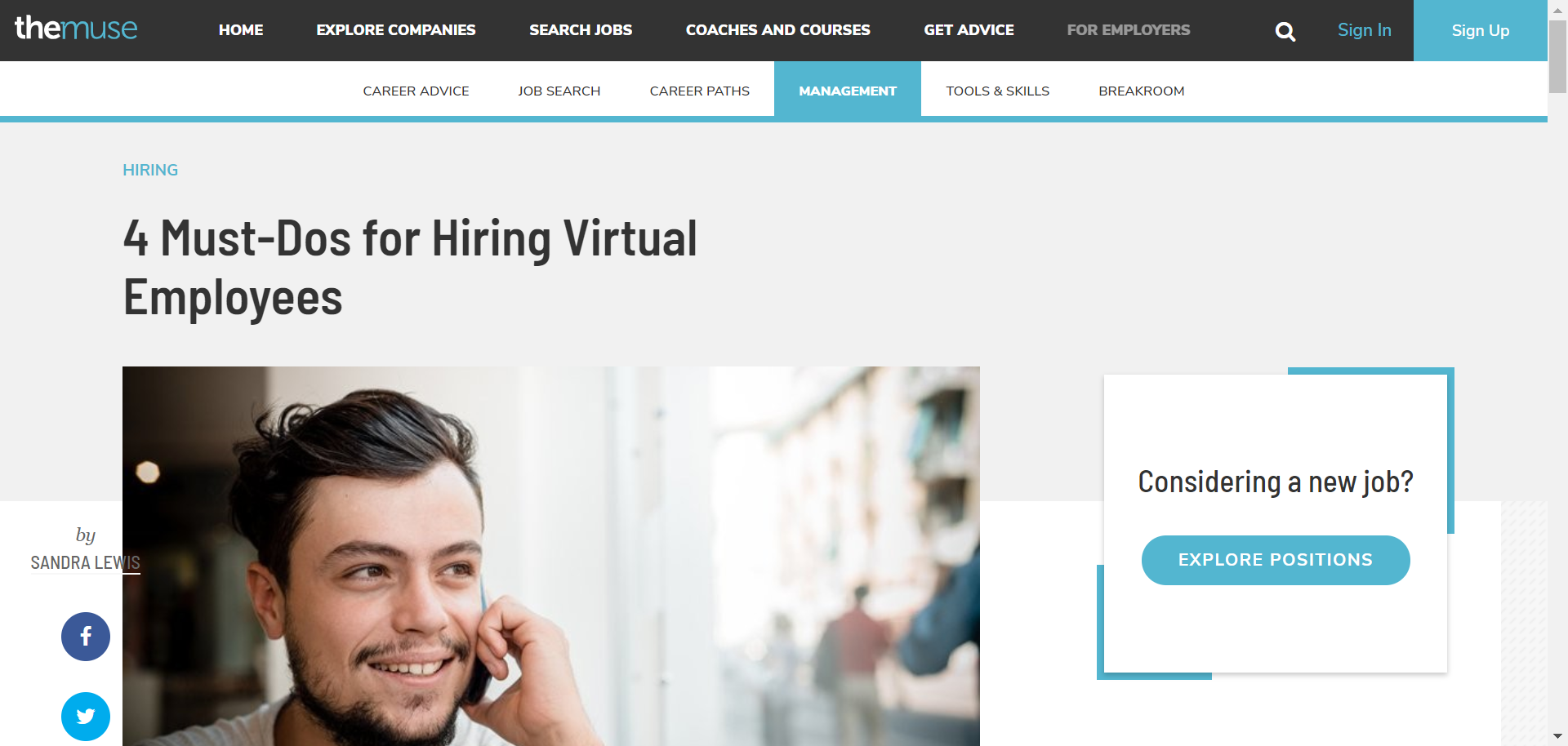 Kieran and Sabine comment on hiring remote workers